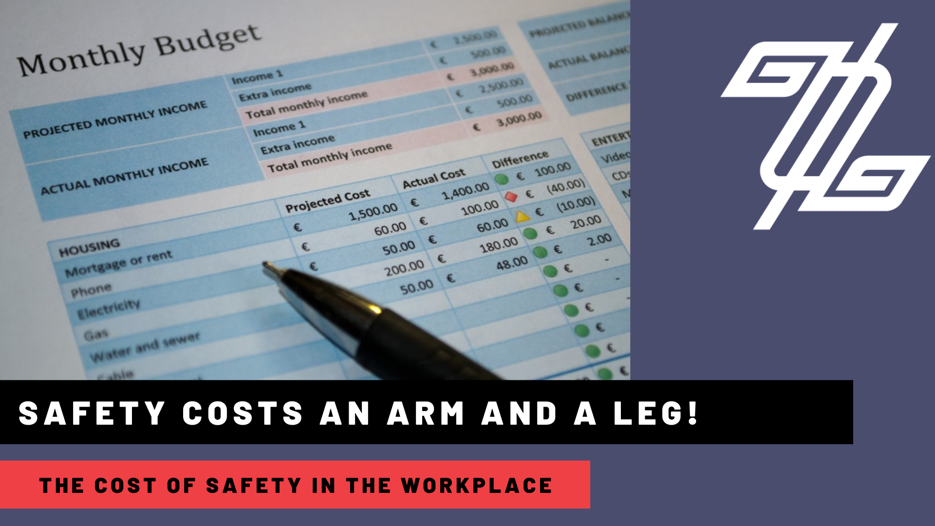 Safety costs an arm and a leg!